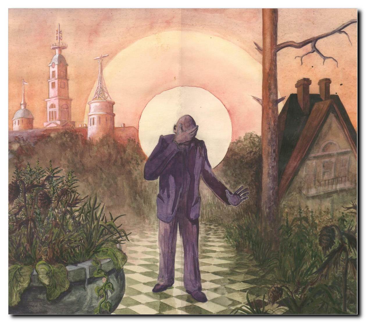 Landscape of former Sarov Monastery - Mordovia 