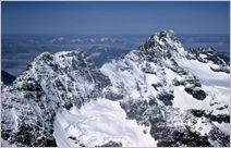 Click to enlarge Alpine Mountain photo - French, Swiss and Austrian Alpine Views