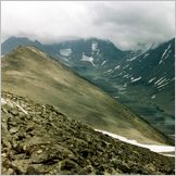 Click to enlarge photo of the challenging 2 week hike from Abisko to Nikkaluokta - Via Kebnekaise-2117Metres-Sweden's Highest Peak