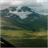 Click to enlarge photo of the challenging 2 week hike from Abisko to Nikkaluokta - Via Kebnekaise-2117Metres-Sweden's Highest Peak