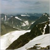 Click to enlarge photo of the challenging 2 week hike from Abisko to Nikkaluokta - Via Kebnekaise-2117Metres-Sweden's Highest Peak