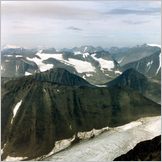 Click to enlarge photo of the challenging 2 week hike from Abisko to Nikkaluokta - Via Kebnekaise-2117Metres-Sweden's Highest Peak