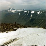 Click to enlarge photo of the challenging 2 week hike from Abisko to Nikkaluokta - Via Kebnekaise-2117Metres-Sweden's Highest Peak