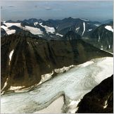 Click to enlarge photo of the challenging 2 week hike from Abisko to Nikkaluokta - Via Kebnekaise-2117Metres-Sweden's Highest Peak