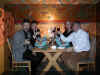 Sasha and Lera Perlikov, and David and Valentina Probert - Tretyakov Gallery Restaurant