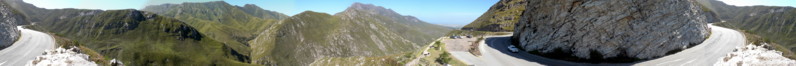 Outeniqua Pass - From Outsdhoorn to Georga & Kysnaa - South Africa
