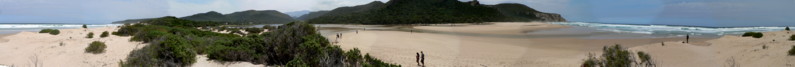 Tsitsikamma Nature Reserve and the Nature's Valley Lagoon - South Africa
