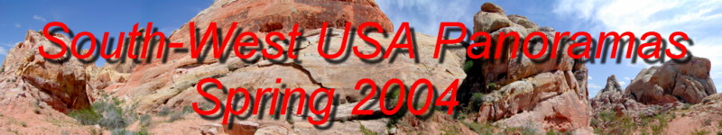 Come and see our US photo panoramas including death valley, valley of fire state park, red rock canyon, mount charleston and the cima dome near Kelso! - Springtime 2004