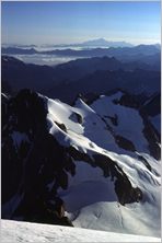 Click to enlarge Vertical Alpine Photo - French, Swiss and Austrian Alps